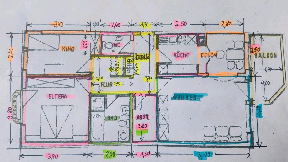Thumbnail-3 Zimmer Wohnung