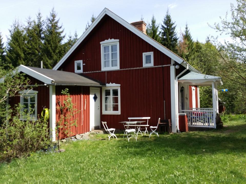 Thumbnail-schönes Ferienhaus f. 4E4K Smaland Schweden Kamin Sauna Wald