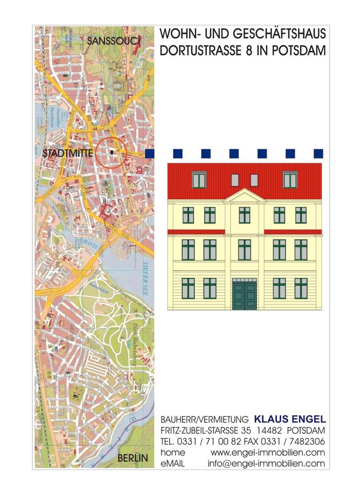 Thumbnail-Komfort Wohnung in historischer Innenstadt von Potsdam