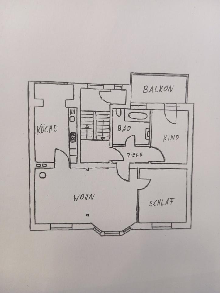 Thumbnail-100qm 3 Zimmer Altbau