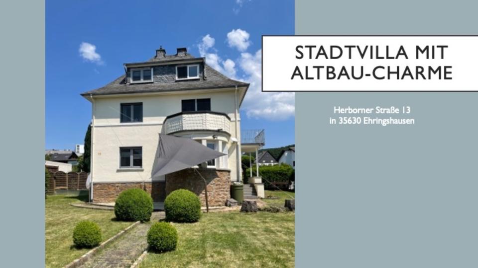 Thumbnail-Stadtvilla mit Altbau-Charme - sofort bezugsfertig