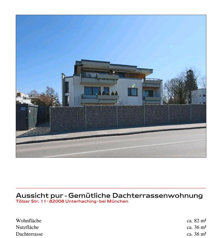 Thumbnail-Dachterrassenwohnung mit viel Potenzial in Unterhaching