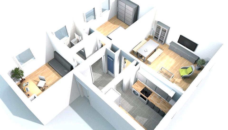 Thumbnail-- ANFRAGESTOPP - 3-Raumwohnung 65qm Hochparterre Vogelviertel