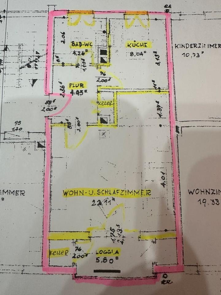 Thumbnail-Neu-Ulm 42 m2 Eigentumswohnung zu Verkaufen