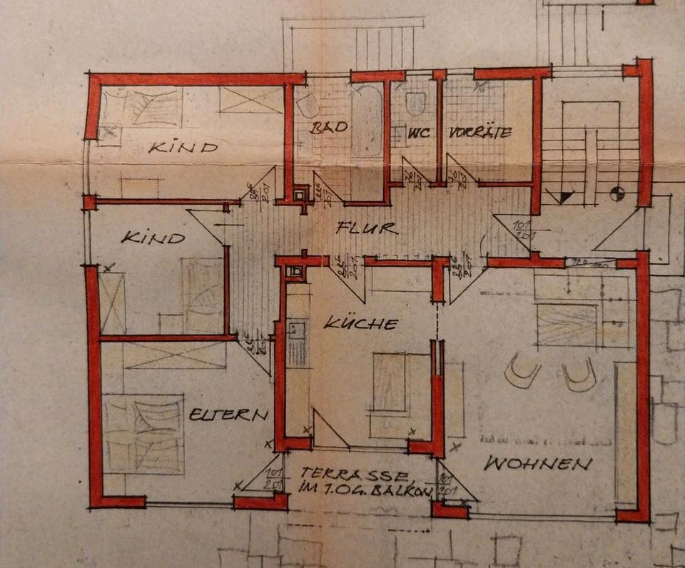 Thumbnail-125 m² Erdgeschosswohnung mit Wintergarten & Garten in Roth