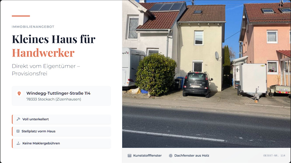 Thumbnail-Reihenendhaus Stockach OT Zizenhausen