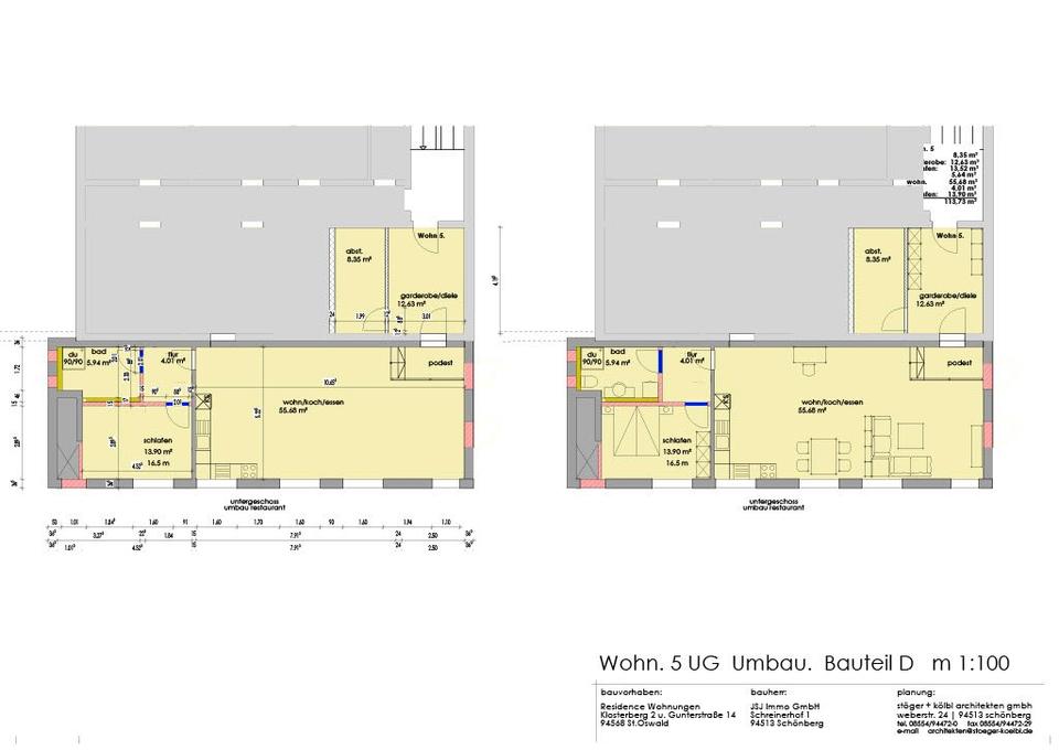 Thumbnail-Großzügige 2-Zimmer-Wohnung im Untergeschoss mit viel Platz und Südausrichtung (Whg. 5)