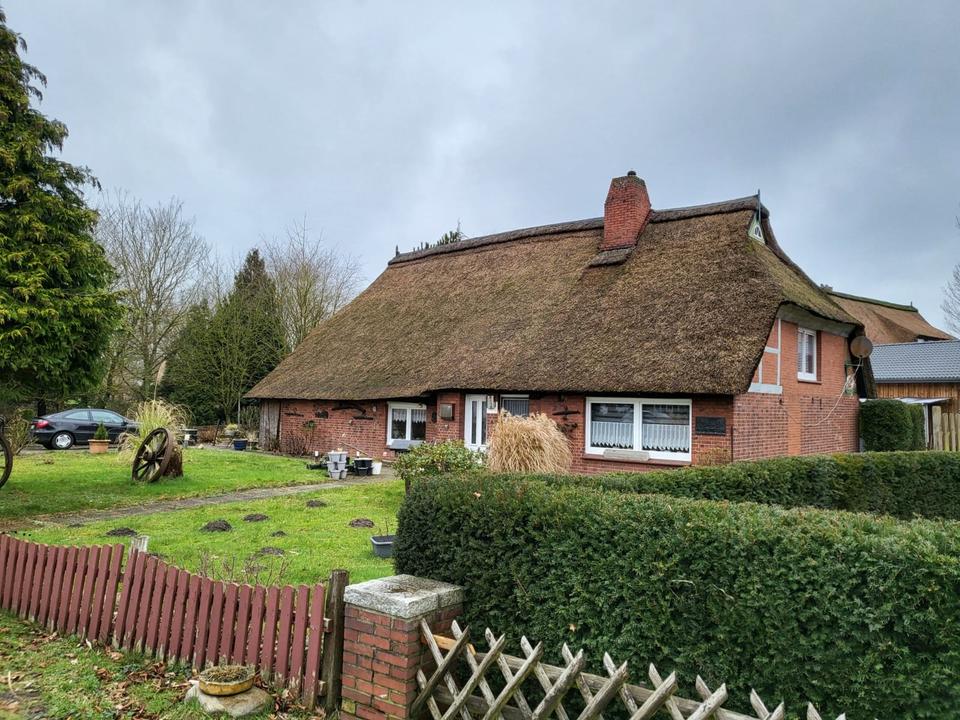 Thumbnail-Charmantes Reetdachhaus zur Miete in Marschacht – Nähe Hamburg –