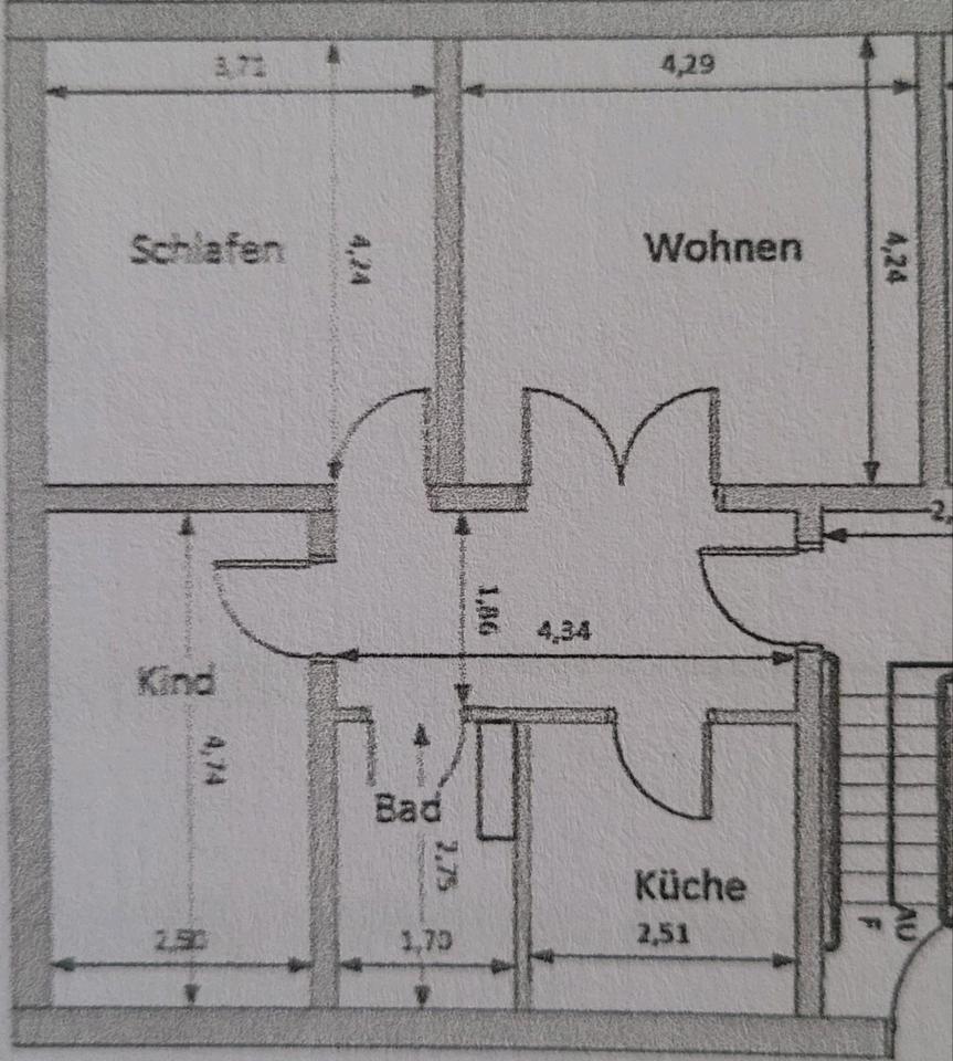 Thumbnail-Schöne 3-Zimmer-Wohnung in Kletzin zum 01.01.2026 frei