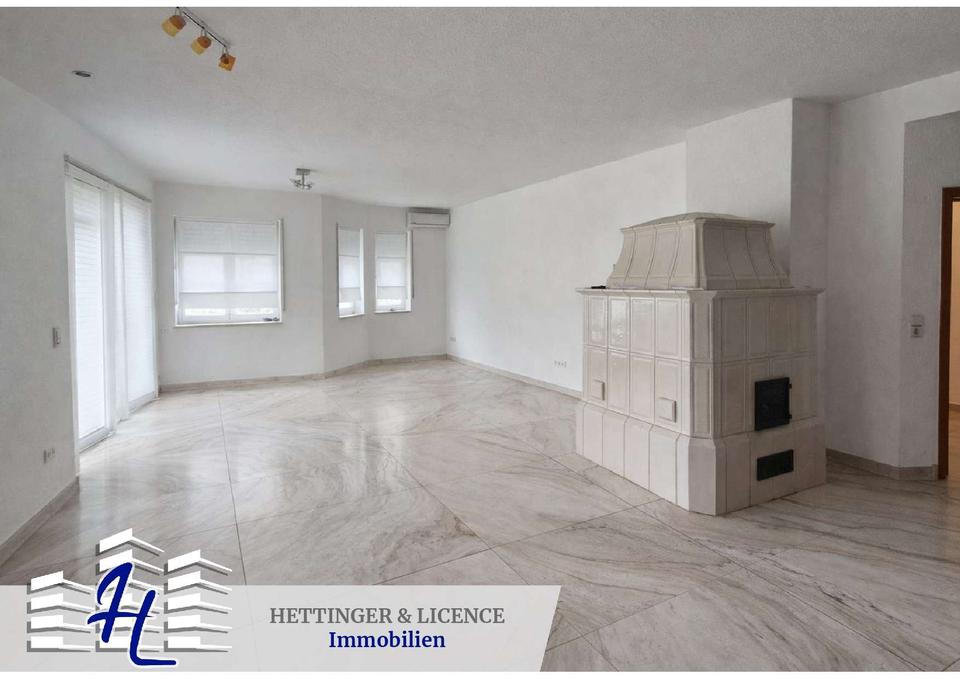 Thumbnail-Exklusive 3-Zimmer-Wohnung mit 125 m², Terrasse, Garten & Doppelgarage - neuwertiger Zustand in Kitzingen