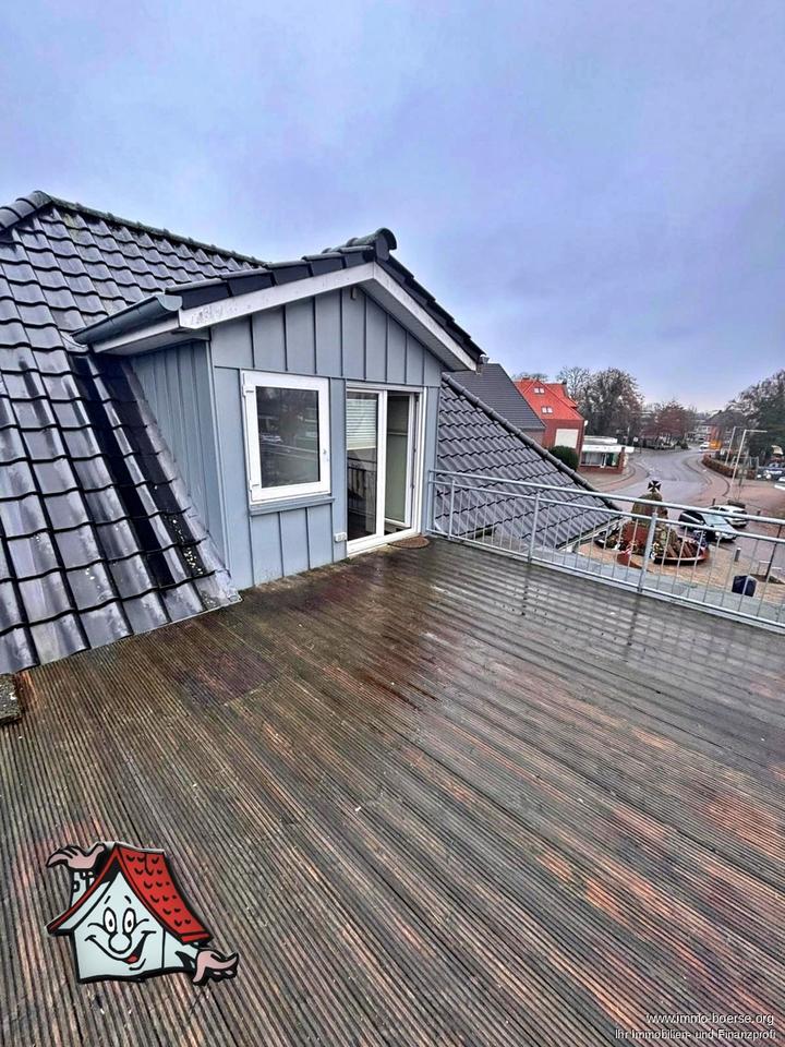 Thumbnail-2 ZKB Dachgeschosswohnung in zentraler Lage von Friesoythe zu vermieten!!