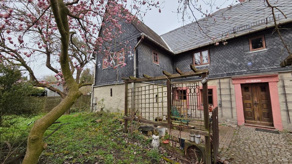 Thumbnail-Historisches Fachwerkhaus mit Atelier, Werkstatt und Grundstück