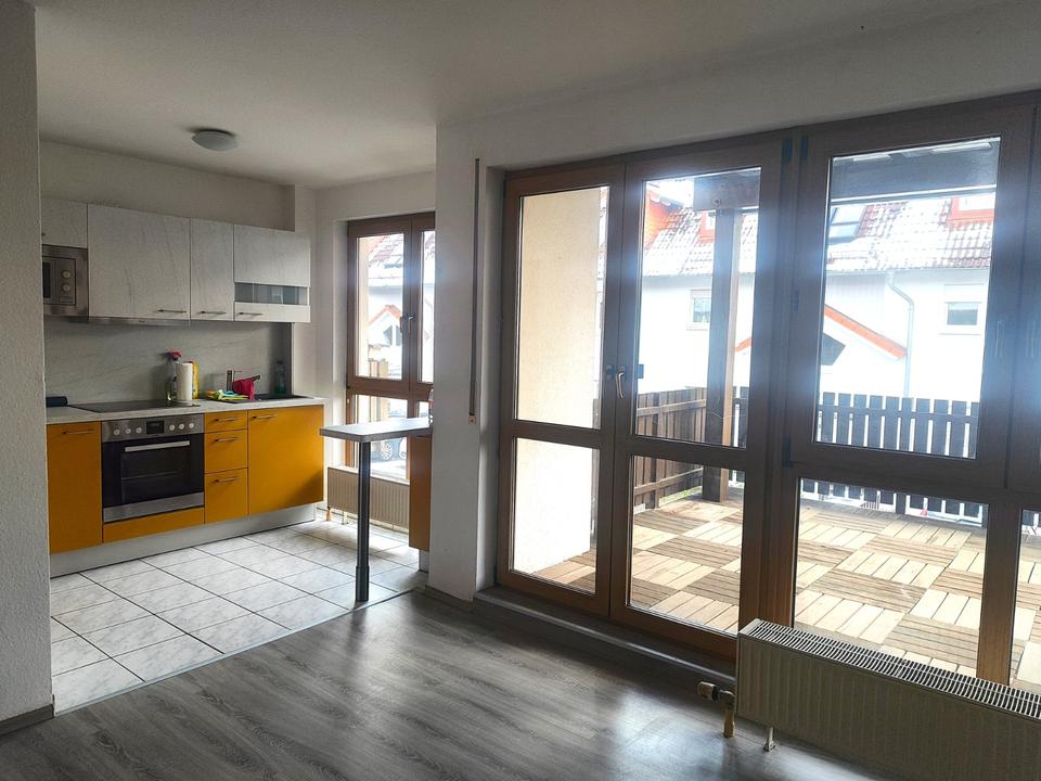 Thumbnail-Helle 1 Zimmer-Wohnung mit großer Terrasse, Erfurt-Niernissa