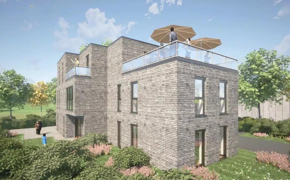 Thumbnail-Stilvolle 97 m² Neubau KFW 40 3-Zimmer Maisonett-Wohnung