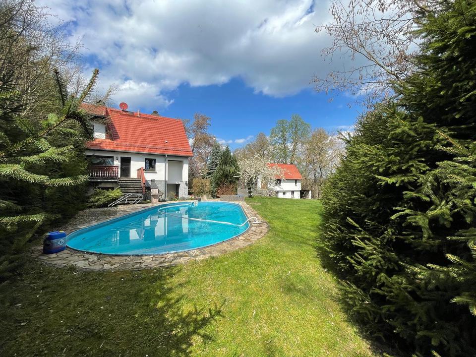 Thumbnail-Doppelhaushälfte EW65 Eigenheim Pool Terrasse + Nebengebäude