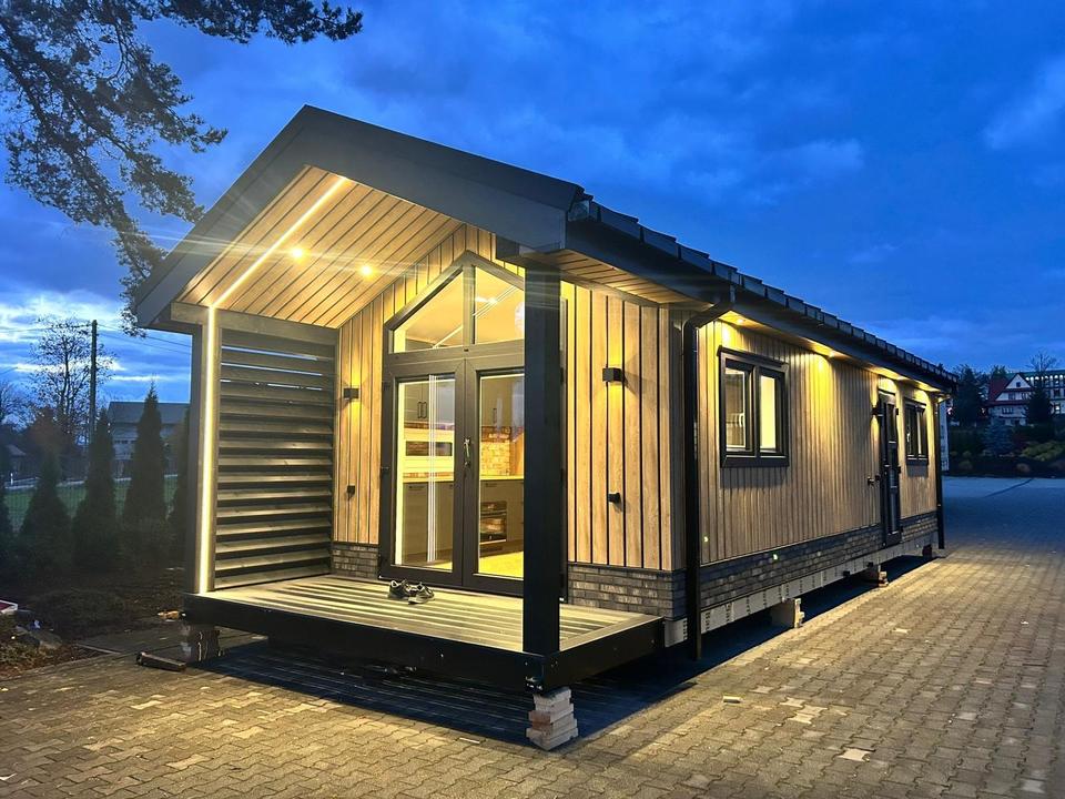 Thumbnail-Kleine Neue Tiny Haus Siedlung als Erstwohnsitz nähe Baggersee in Altisheim