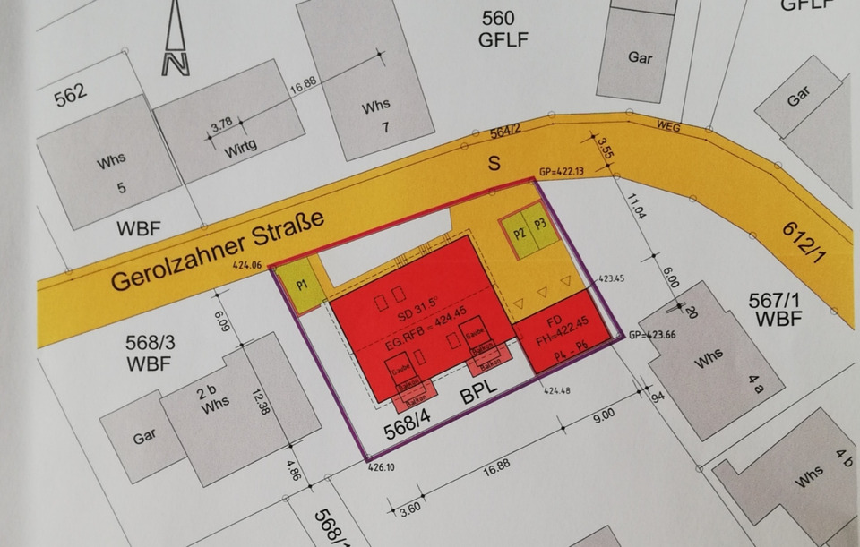 Thumbnail-Grundstück für ein Mehrfamilienhaus