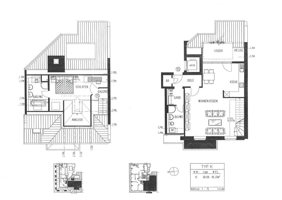Thumbnail-2- Raum-Maisonette hell und freundlich in Parknähe