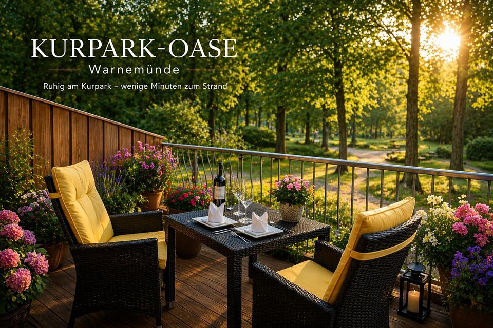 Thumbnail-Ferienwohnung Fewo Warnemünde Ostsee | ruhig | Sauna | TG | Räder