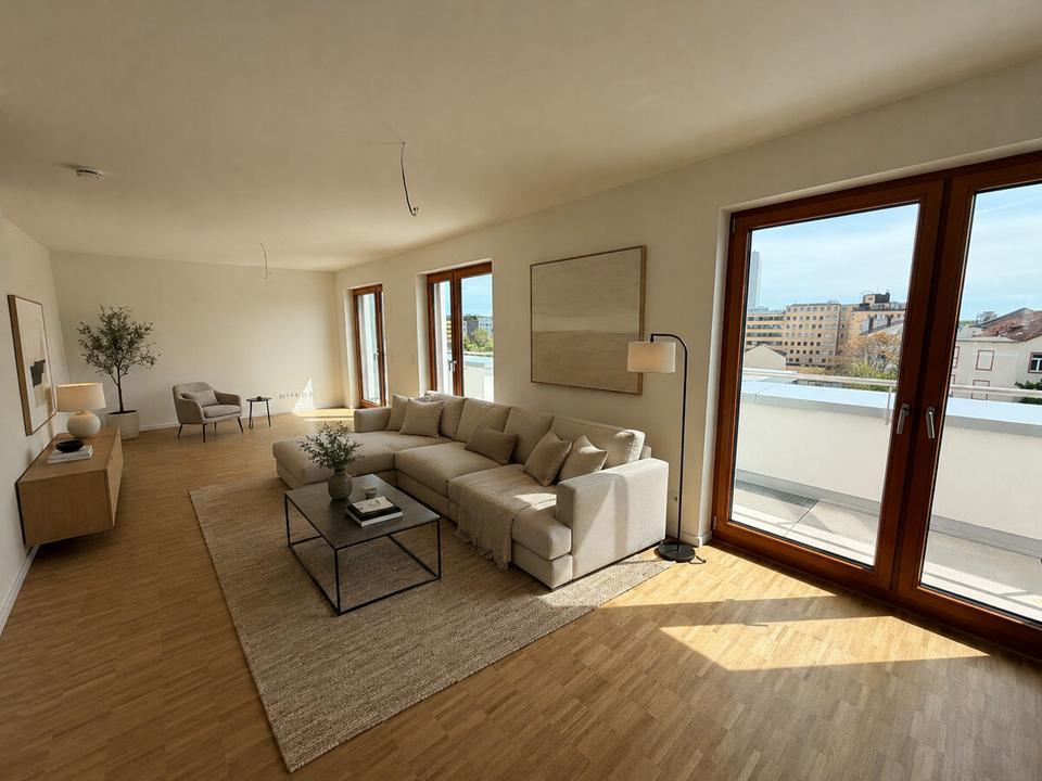 Thumbnail-Neubau-Erstbezug: Exklusive 3-Zimmer-Dachgeschosswohnung mit großer Dachterrasse