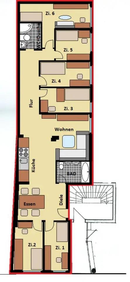 Thumbnail-~Helles 15m² Zimmer in WG in Uninähe mit Garten~ Nur noch 16 Zimmer verfügbar!!