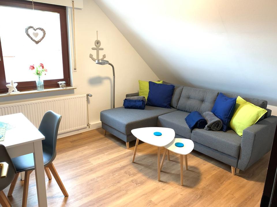 Thumbnail-Ferienwohnung Groot Huus OG li 35m² Horumersiel-Ostern 5Ü=4 bezah