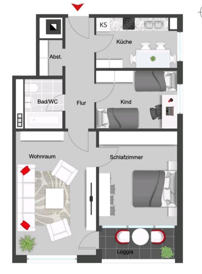 Thumbnail-Eigentumswohnung 3 Zimmer München Feldmoching Hasenbergl