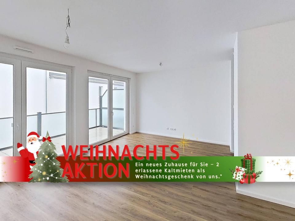 Thumbnail-Exklusive 2-Zimmer-Wohnung mit Balkon und EBK im 