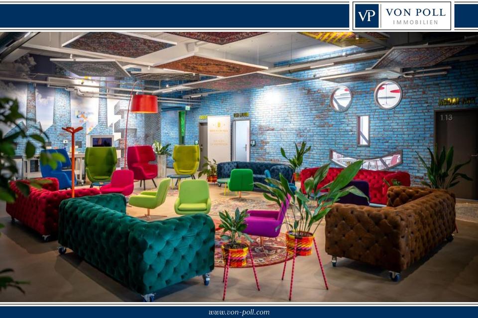 Thumbnail-Moderne Co-Working-Spaces mit flexiblen Nutzungsmodellen und umfassendem Service