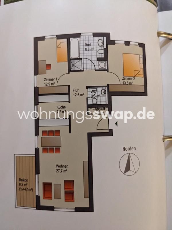 Thumbnail-Wohnungsswap - 3 Zimmer, 90 m² - Lange Asper, Hamburg
