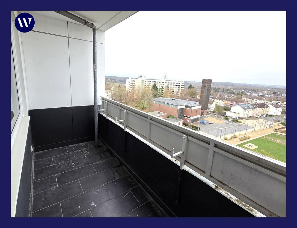 Thumbnail-Herrliche Aussichten! Apartment + Loggia, frisch renoviert, guter Raumschnitt, modernes Bad, Aufzug