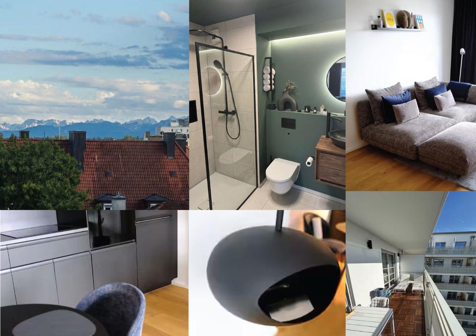 Thumbnail-Mini-Penthouse 63 m² • Alpenblick • Tiefgarage zur Zwischenmiete