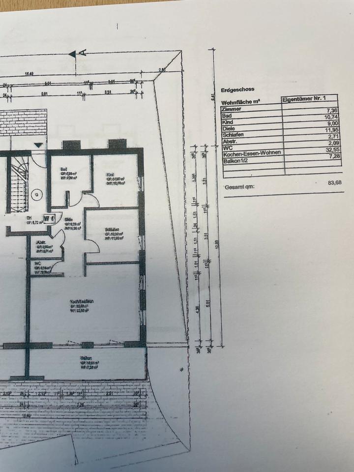 Thumbnail-Erdgeschosswohnung in Lonsee von Privat zu verkaufen