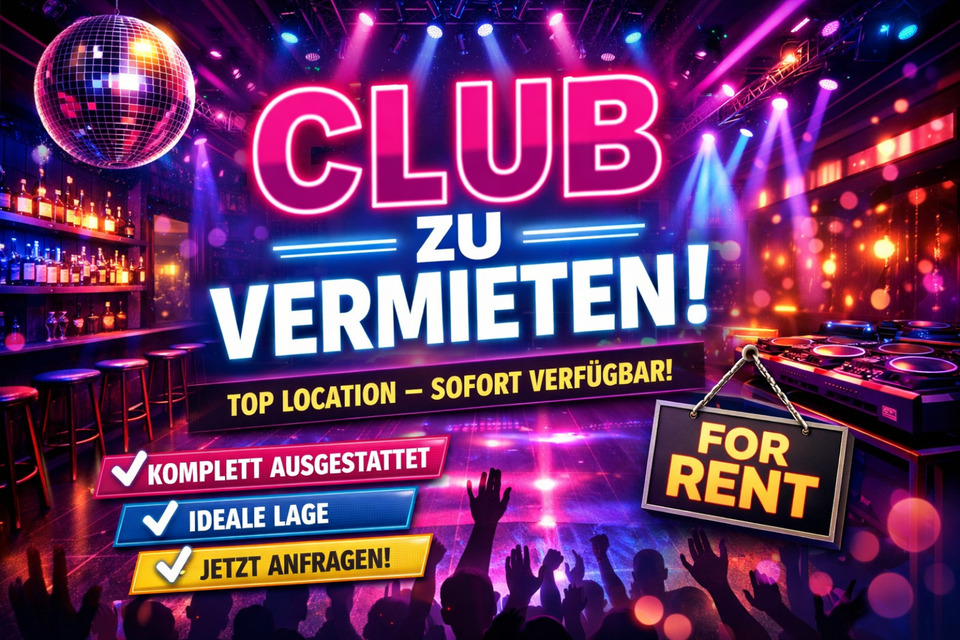 Thumbnail-Club im Herzen Kölns ab sofort zu vermieten