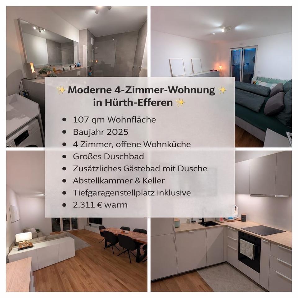 Thumbnail-4 Zimmer Wohnung zur Miete am Kölner Grüngürtel