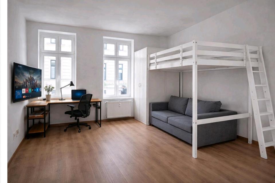 Thumbnail-Stylische vollmöblierte Wohnung in Leipzig