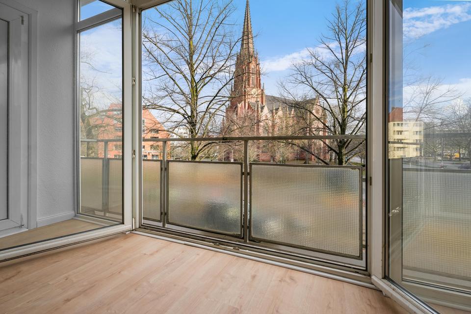 Thumbnail-Sanierte 2-Zimmer-Wohnung mit neuer Einbauküche