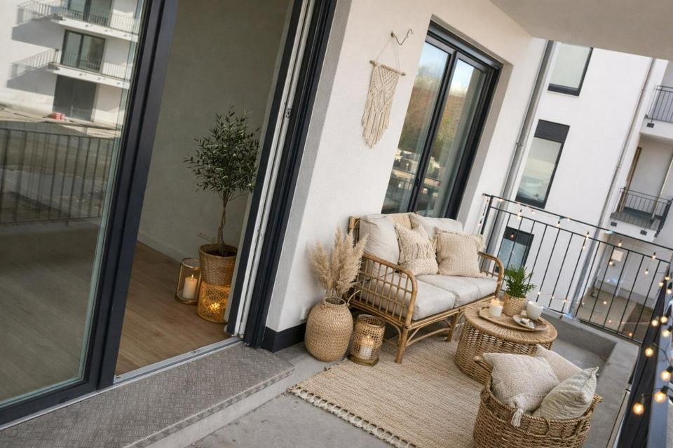 Thumbnail-Schöne 3-Zi-Whg im Neubau, 2 Balkone & Aufzug– Nähe Ostorfer See!