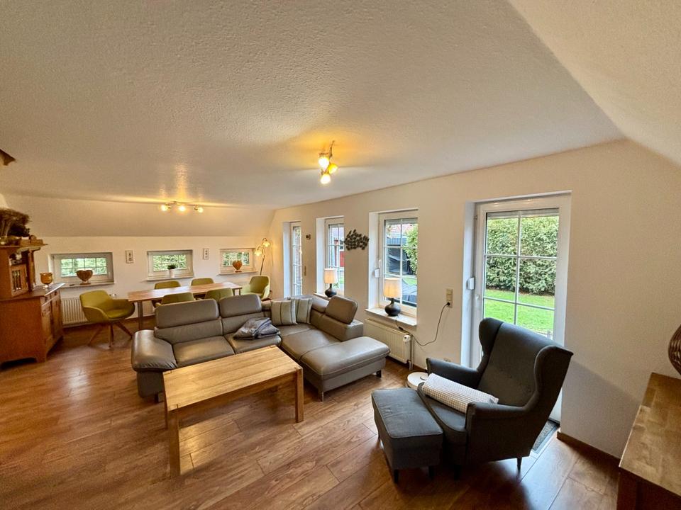 Thumbnail-Angebot April Ferienhaus, Garten Zaun,Nordsee Urlaub mit Hund