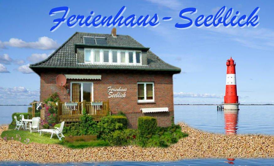 Thumbnail-Ferienhaus Seeblick im Nordsee-Bad Dangast mit Hund beim Strand