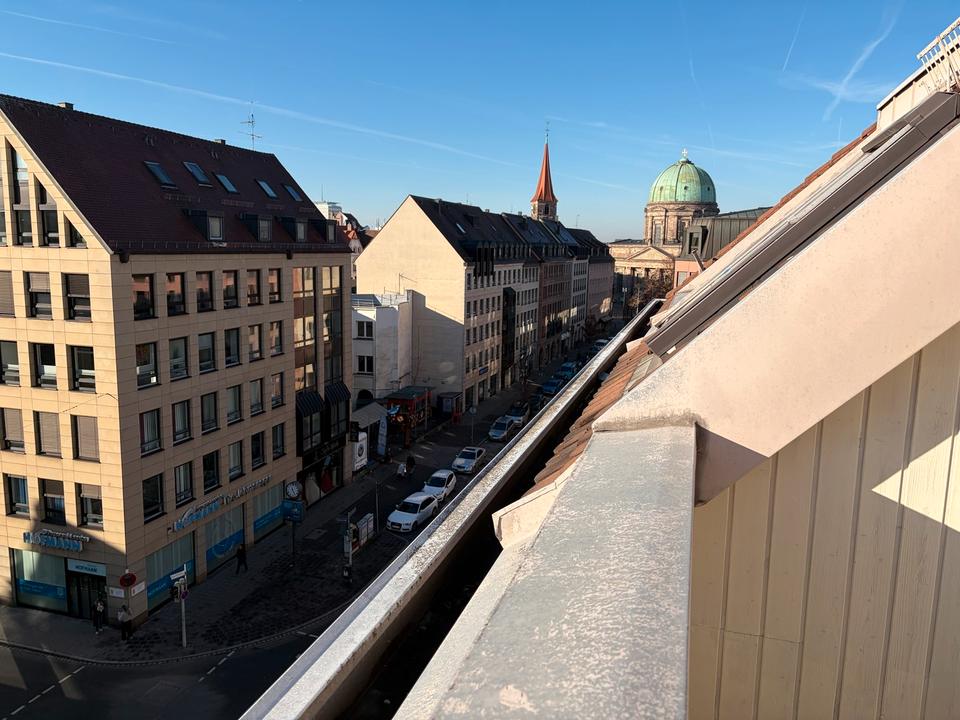 Thumbnail-Zentrale & helle 1-Zimmer-Wohnung in der Nürnberger Innenstadt