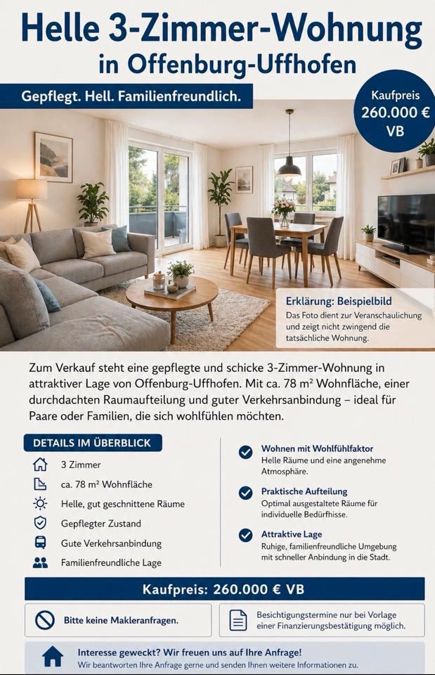 Thumbnail-gepflegte und schicke 3-Zimmer-Wohnung