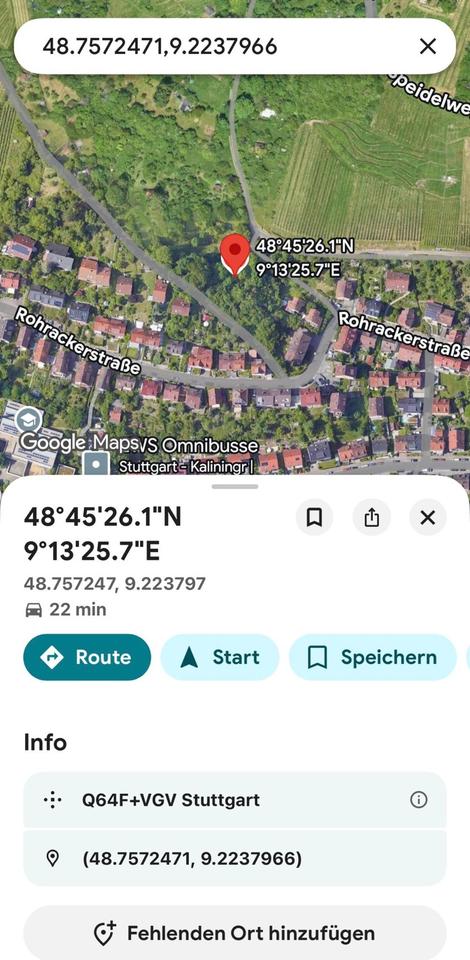 Thumbnail-Gartengrundstück in Rohracker