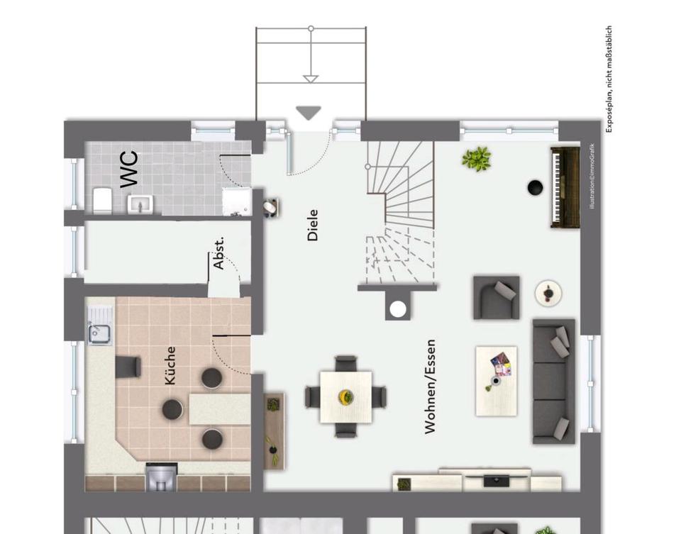 Thumbnail-Wohnung 117qm 4 Zimmer ab voraussichtlich 01.08.2026