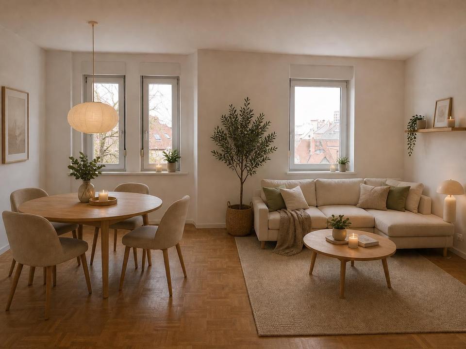 Thumbnail-Stilvoll sanierte 2-Zimmer-Altbauwohnung in zentraler Lage