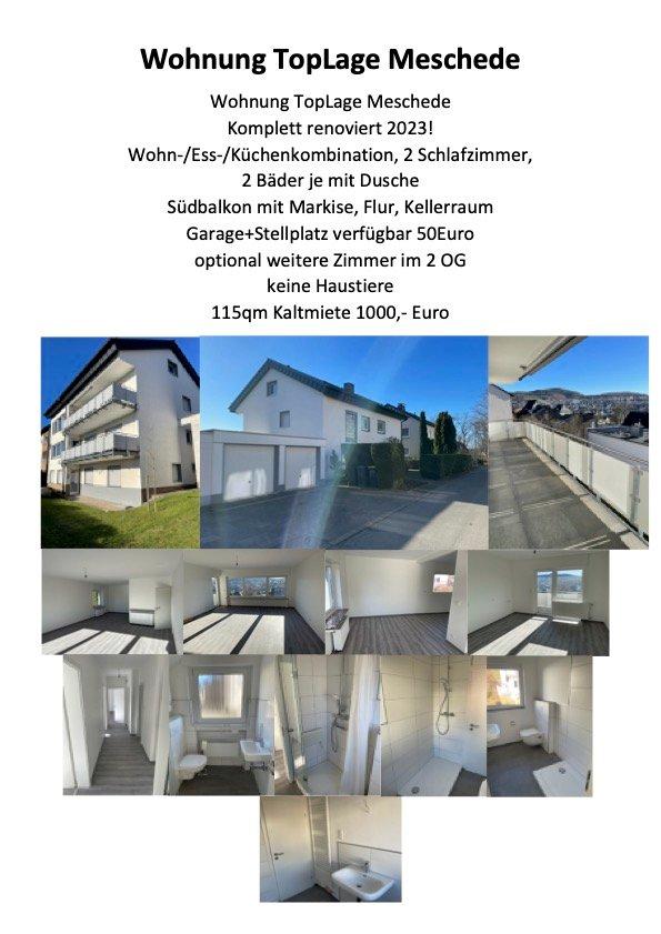 Thumbnail-Wohnung Meschede Südlage Topzustand