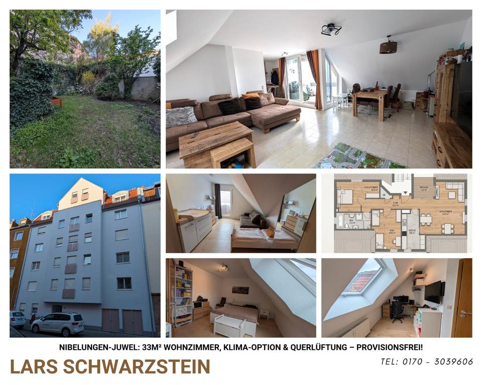 Thumbnail-3-Zi.-DG-Wohnung mit Balkon, Aufzug & Spitzboden | provisionsfrei