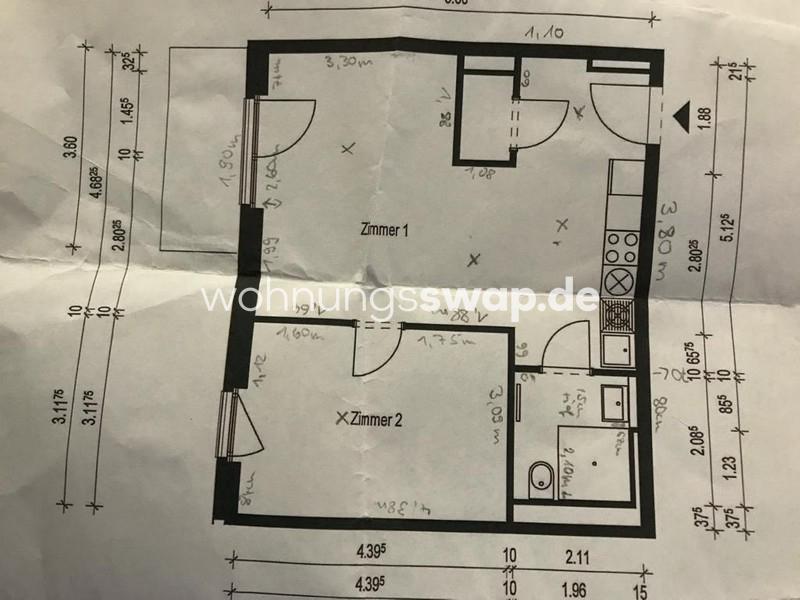Thumbnail-Wohnungsswap - 2 Zimmer, 52 m² - Klara-Weyl-Straße, Lichtenberg, Berlin