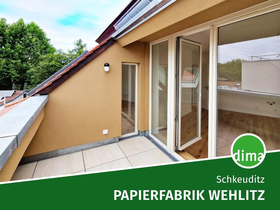 Thumbnail-ERSTBEZUG sanierte Papierfabrik | DG-Whg. mit Südwest-Loggia, 2 Tageslicht-Bädern, AR, Keller u.v.m.