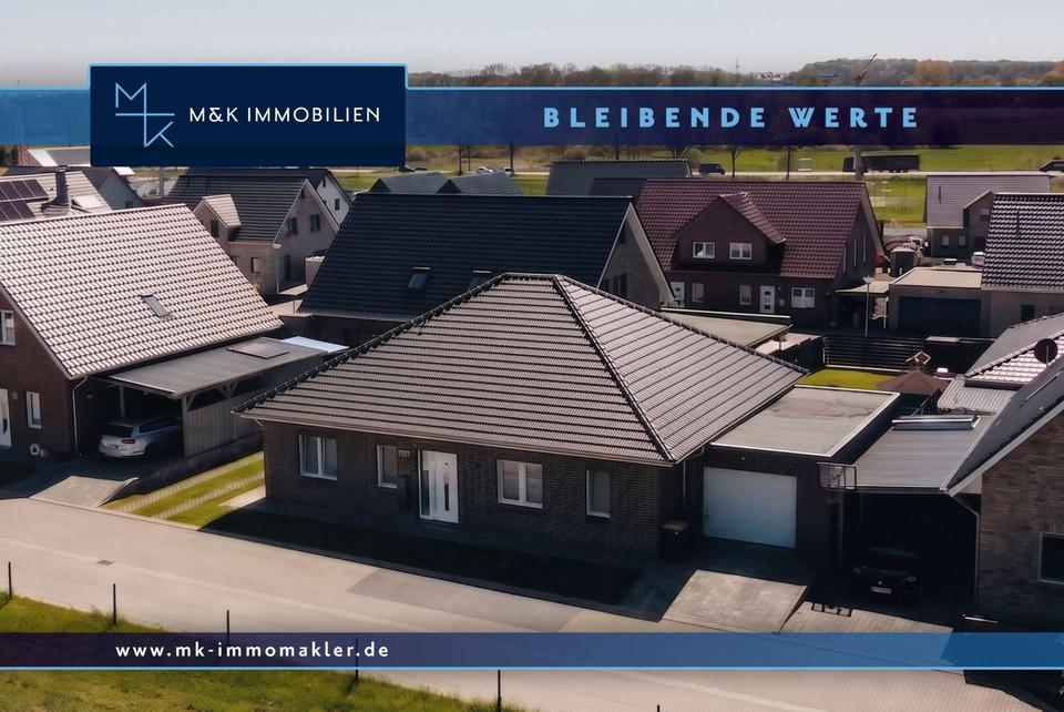 Thumbnail-Moderner neuwertiger Bungalow mit Garage und schönem Garten! Energieeffizienz A+